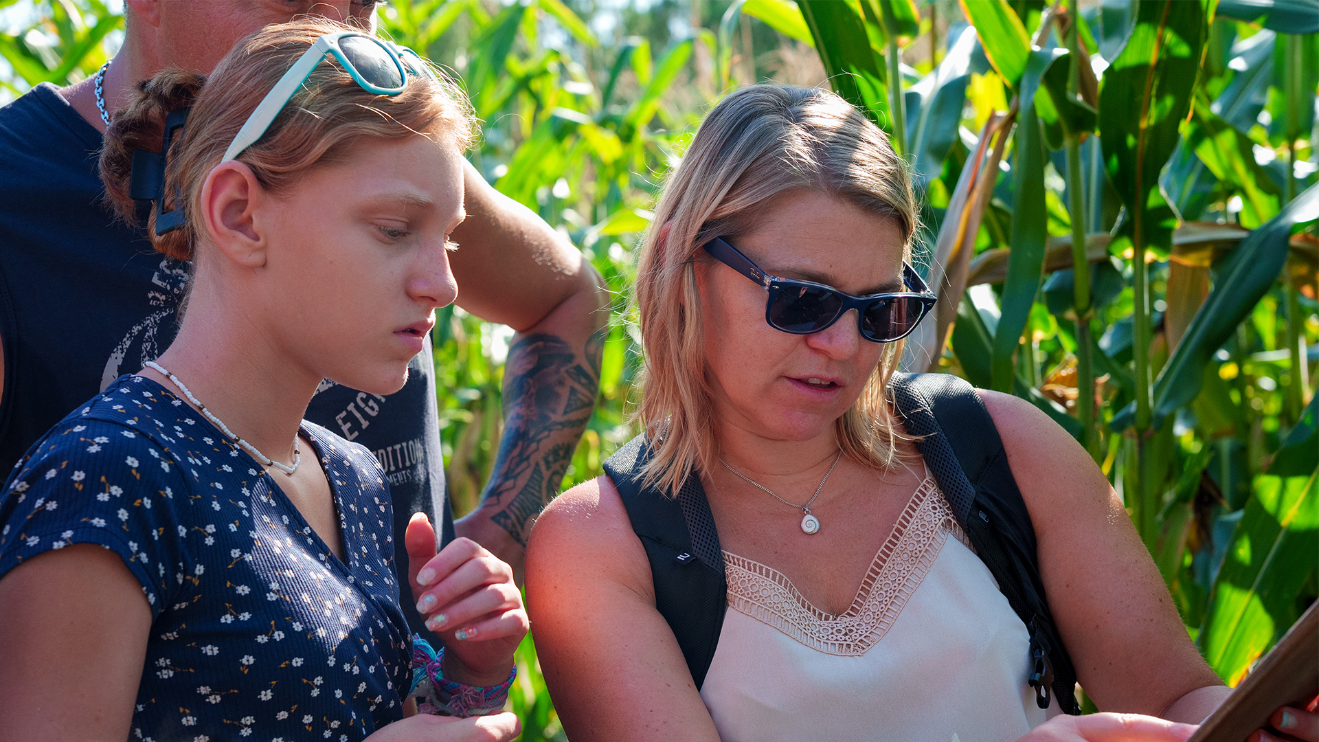 Photo parcours jeu de piste pop corn labyrinthe