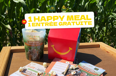 Visuel partenariat popcornlabyrinthe mcdonalds 2026