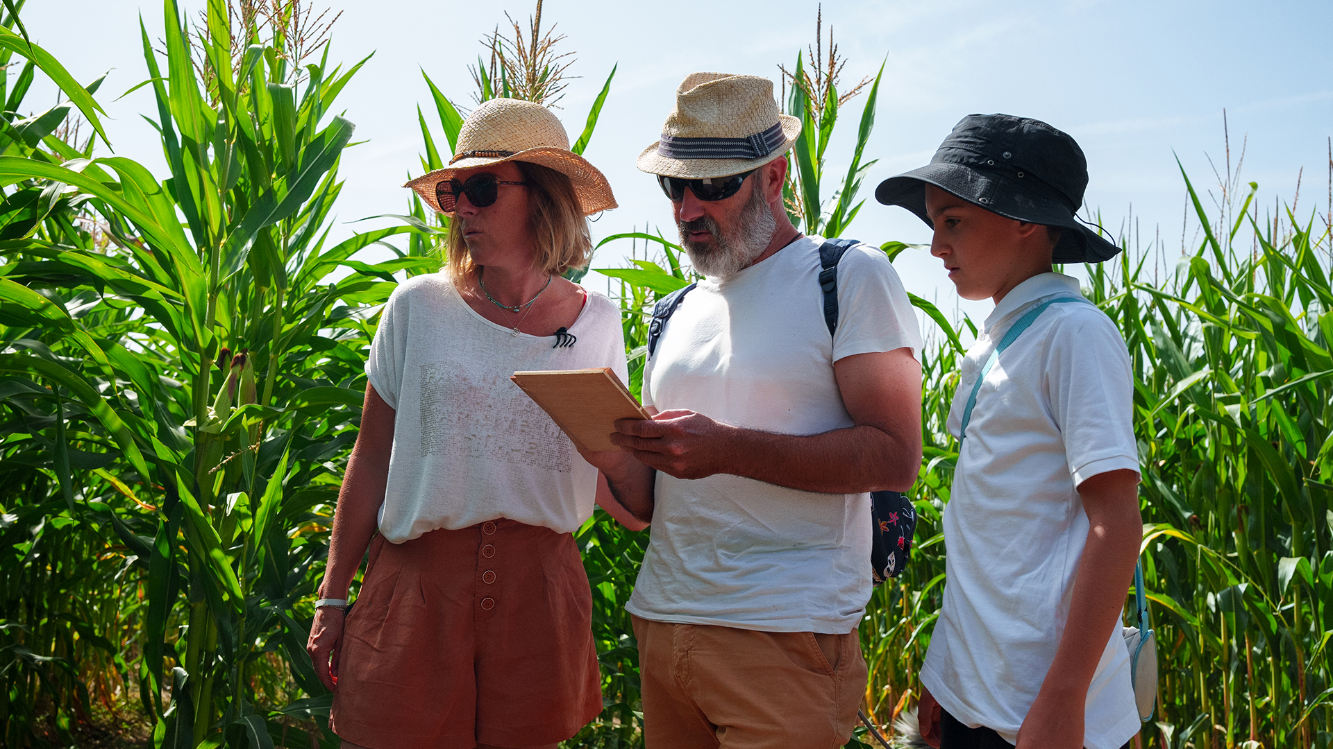 Photo parcours jeu de piste pop corn labyrinthe
