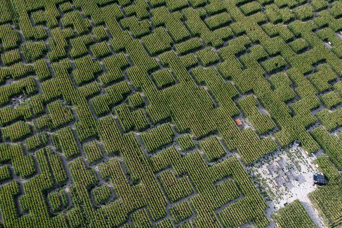 Pop corn labyrinthe larochelle aerien