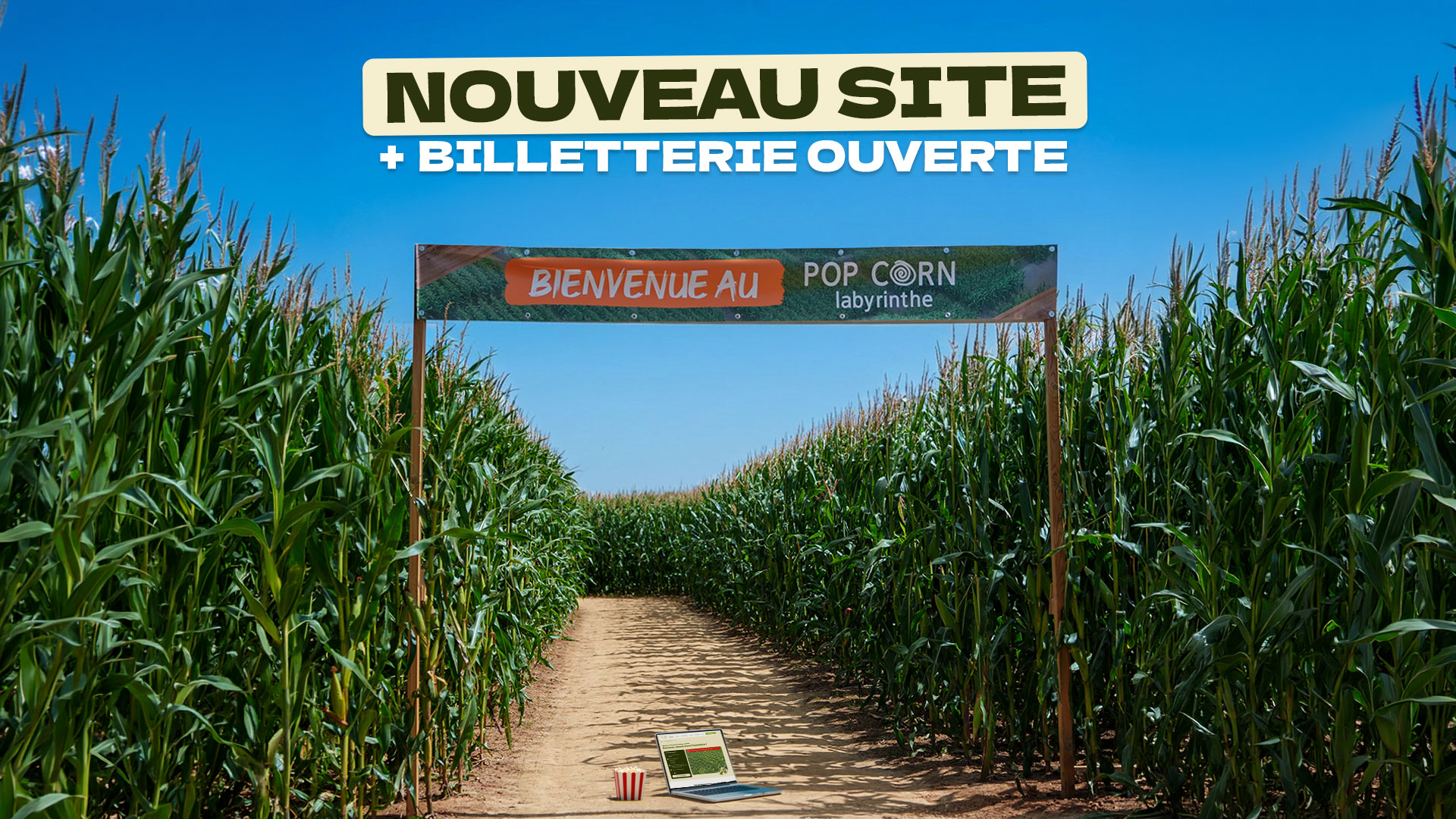 Le nouveau site Pop Corn Labyrinthe est en ligne !